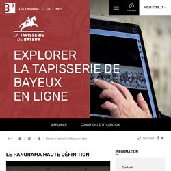 Tapisserie de Bayeux en ligne : Tapisserie animée & intéractive