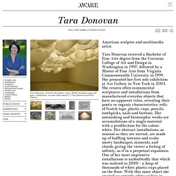 Tara Donovan — AWARE
