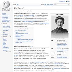 Ida M. Tarbell