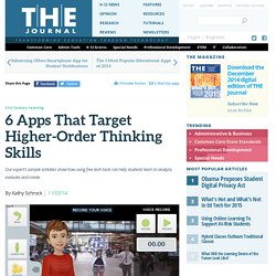 6 Apps That Target Higher-Order Thinking Skills