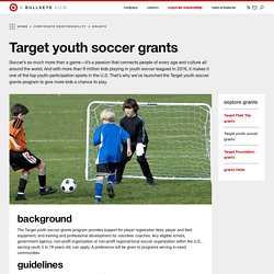Target youth soccer grants