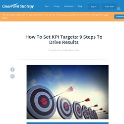 How To Set KPI Targets: 9 Steps To Drive Results