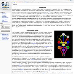 Tarot - Astrowiki-en