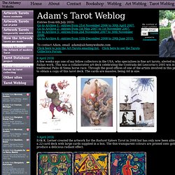 Tarot Weblog - Adam McLean