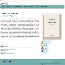 Tartarin de Tarascon - Daudet, Alphonse - Télécharger