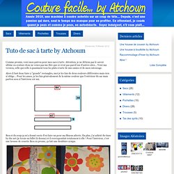 Tuto de sac à tarte by Atchoum - Couture facile by Atchoum