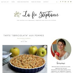Tarte "sbriciolata" aux pommes - La Fée Stéphanie