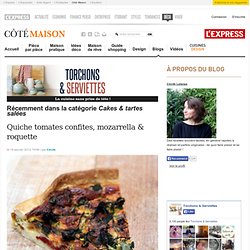 Tarte pancetta Torchons & Serviettes - Part 2