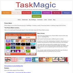 TaskMagic3 - Picture Match