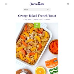 Orange Baked French Toast