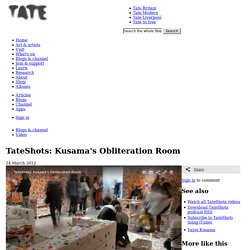 TateShots: Kusama's Obliteration Room