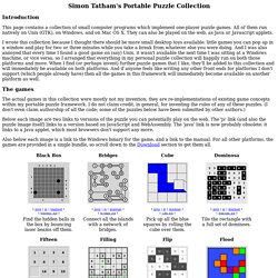 Simon Tatham's Portable Puzzle Collection