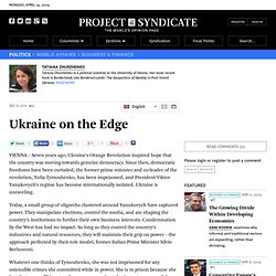 Ukraine on the Edge - Tatiana Zhurzhenko