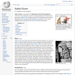 Tatlin's Tower