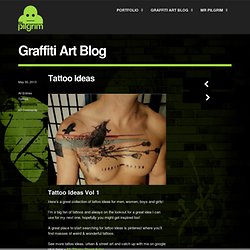 Tattoo Ideas for Men & Women - Mr Pilgrim Street Artist