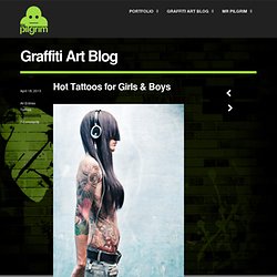 Hot Tattoos for Girls / Collection of Hot Tats - Mr Pilgrim