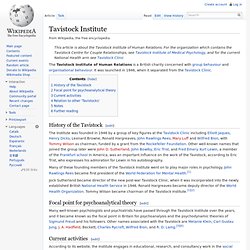 Tavistock Institute