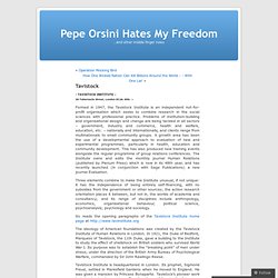 Pepe Orsini Hates My Freedom