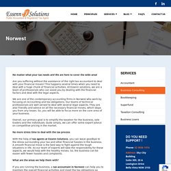 Tax Accountant Norwest - Tax Agent Norwest