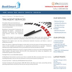 Tax Agent Services