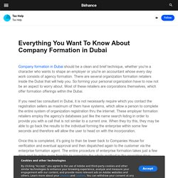 Everything You Want To Know About Company Formation in Dubai