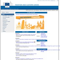 Taxation and Customs Union - European commission