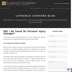 Do I Need to Pay Taxes On Personal Injury Damages