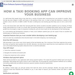 How a Taxi Booking App Can Improve Your Business