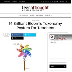 14 Brilliant Bloom's Taxonomy Posters For Teachers
