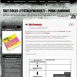 SOLO Taxonomy