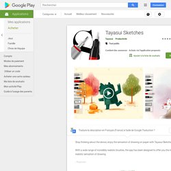 ‎Tayasui Sketches dans Google Play