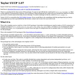 Taylor UUCP 1.07