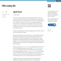 TBI's Daily Bit