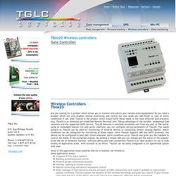 GPS - TBox20 Wireless controllers