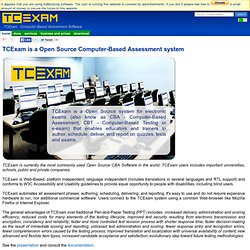 TCExam (assessment, e-exam, CBT)