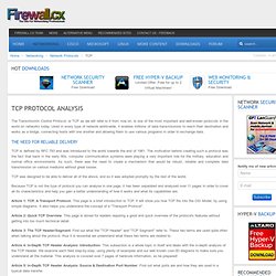 TCP Protocol Analysis