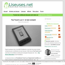 Tea Touch Lux 3 : le test complet