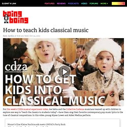 How to teach kids classical music