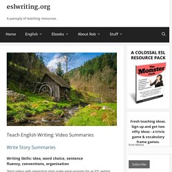Teach English Writing: Videos