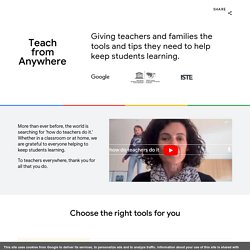 Google: Teach from Anywhere