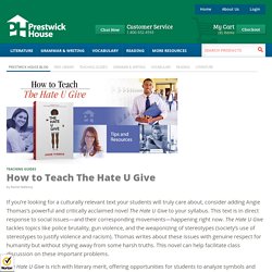 How to Teach The Hate U Give