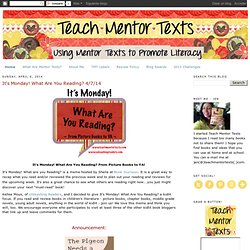 Teach Mentor Texts