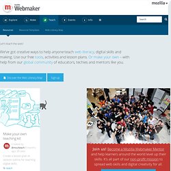 Mozilla Webmaker Resources