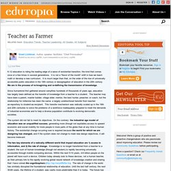 Teacher as Farmer