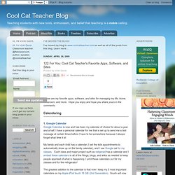 Cool Cat Teacher's Favorite Apps, Software, and Sites