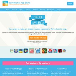 Teacher App Library - Educational App Store