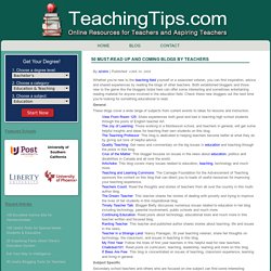Teacher Resources and Tools