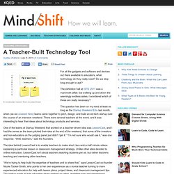 A Teacher-Built Technology Tool