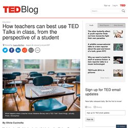 How teachers can best use TED Talks in class