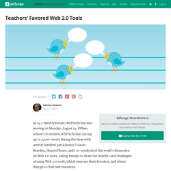 Teachers' Favored Web 2.0 Tools